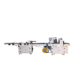 Macchina avvolgitrice portaposate compagnia aerea flusso avvolgitrice tazza di conteggio e macchina imballatrice - Product Image 1