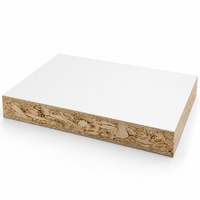Meuble de cuisine en panneaux OSB mélaminés, grain de bois synchronisé, étanche, sur mesure, vente en gros