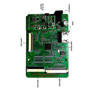 10.1 inch 1280*800 Màn hình 19pin 5V điện tmds-tương thích với RGB/TTL/<span class=keywords><strong>LVDS</strong></span> Bảng điều khiển - Product Image 3