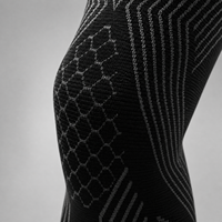 Manchon de compression long pour les jambes, pour le soulagement de la douleur, la récupération musculaire et la promotion de la circulation.