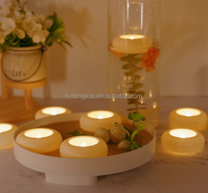 Waterproof Flameless Floating LED Electronic Candle Light Romantic <strong>Wedding</strong> <strong>Decorations</strong> Swimming <strong>Pool</strong> Light Tealight - Product Image 6