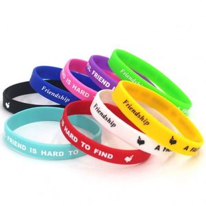 Pulsera de Amistad, Ecológica, Profesional, Personalizada con su Propio Logotipo, Pulsera de Silicona, Pulseras de Goma para Eventos - Product Image 6