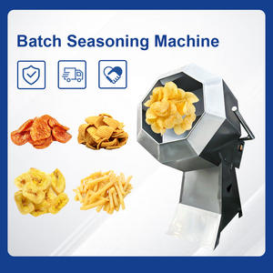 Machine à aromatiser automatique octogonale LT-100 approuvée ISO 9001, double trémie <span class=keywords><strong>pour</strong></span> assaisonnement en poudre et liquide - Product Image 3