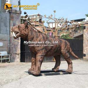 My Dino AA062 Équipement pour parc d'attractions Animatronic <span class=keywords><strong>Tigre</strong></span> à dents <span class=keywords><strong>de</strong></span> <span class=keywords><strong>sabre</strong></span> grandeur nature - Product Image 1