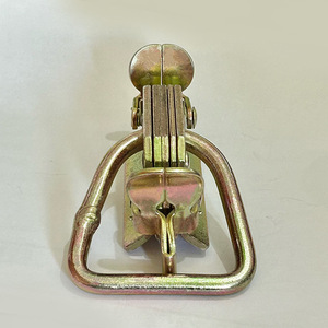 Iron Plated Duckbill Buckle 2500kg Heavy Duty Ring Head Carbon Steel Industrial Toolbox Lock Fastener - Product Image 3