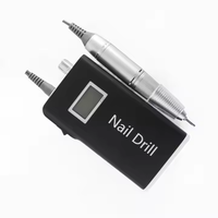 Lime à ongles électrique 30000 tr/min rechargeable portable pour le retrait de gel et d'acrylique