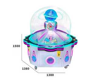 High Quality Customizable <b>Candy</b>-Themed Interactive for Coin Pusher Arcade Machine Indoor Coin Drop Game 1 Year Redemption - Product Image 1