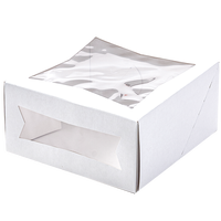 Boîtes à pâtisserie en papier pliables personnalisées en gros, boîtes de luxe pour pain, beignets, pâtisserie, boîtes à gâteaux en papier kraft