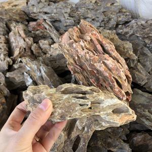 현대적인 친환경 갈색 용석 수족관 장식석 10-50cm 불규칙 모양 어항 장식품 - Product Image 3