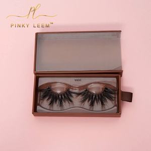 Cils en vison personnalisés Pinky Lemm, étiquette privée, étuis pour cils en vison, cils en vison 3D avec boîtes à cils - Product Image 3