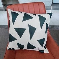 Housse de coussin agréable taie d'oreiller confortable pour canapé pour la décoration intérieure