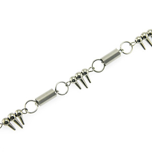 Hot Selling Personalized Simple Men's Geometric Pants <b>Chain</b> Multi Layer Alloy Silver Plated <b>Waist</b> Hanging <b>Chain</b> Trendy Jewelry - Product Image 3