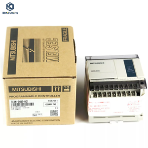 FX1N-24MT-001 PLC ชุดควบคุมเอาต์พุตทรานซิสเตอร์ 14DI 10DO ตัวควบคุมลอจิกแบบตั้งโปรแกรมได้สำหรับการควบคุมการเคลื่อนที่และการกำหนดตำแหน่ง - Product Image 1