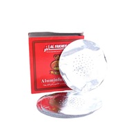 En stock : Feuilles d'aluminium perforées pour chicha (RY101) - Design moderne et minimaliste, boîtes rouges/bleues