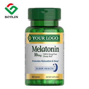 Capsules de mélatonine 10 mg à marque privée pour le sommeil – 60 capsules/flacon pour adultes - Product Image 2
