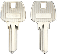 Clé vierge en fer de type S personnalisée, facile à tailler, hauteur 52,3 mm, fournie par l'usine, pour machine à tailler les clés, vente en gros