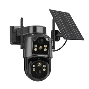 4MP PTZ CCสมาร์ท 360 ระบบรักษาความปลอดภัยกล้องSolaireไร้สายWifiเลนส์คู่ 4Gพลังงานแสงอาทิตย์กล้อง<span class=keywords><strong>Alexa</strong></span> <span class=keywords><strong>ICSEE</strong></span> - Product Image 1
