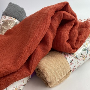 Produk Terlaris Hijab Katun Viscose Syal Gaya Fashion Fantastis Menawan Warna Polos Grosir Hijab Katun Kerut - Product Image 2