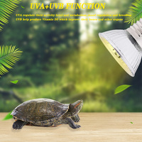 Lampe chauffante UVA UVB 3.0 pour reptiles - Base en aluminium anti-explosion, 360° °   Coupe diamantée pour la relaxation et l'apport en calcium