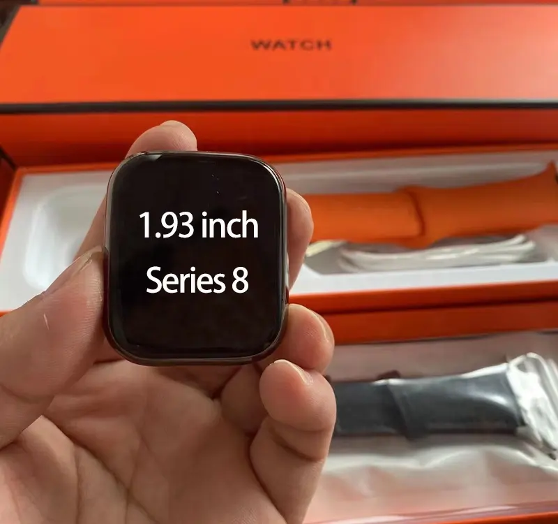 1.93 Inch Series 8 Smart Watch BT 45mm Full Touch Screen Heart Rate HW22 W26 T500 T900 T700 Z36 Z38 Smartwatch Series 8