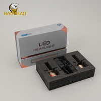 Phares LED de voiture en gros d'usine 240W haute puissance H4 H11 9004 9005 9007 4575 Chip IP68 étanche pour véhicules universels