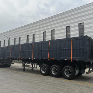3 <span class=keywords><strong>essieux</strong></span> plate-forme rideau de chute paroi latérale Cargo Buffet ouvert semi-<span class=keywords><strong>remorque</strong></span> avec <span class=keywords><strong>porte</strong></span> arrière - Product Image 5