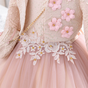 Ropa de la mejor calidad para niños, vestidos de Pascuas, bata de manga larga, colección de princesas para niñas pequeñas, 2022 - Product Image 2
