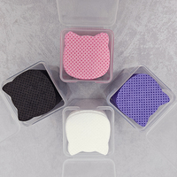 Lingettes jetables 3 plis non pelucheuses pour le démaquillage des ongles, manucure et pédicure, 200 pièces/boîte