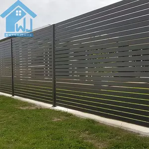 Cephe Wejia İnşaat için Metal açık ekran koruyucu dekoratif çit panelleri lazer kesim alüminyum çit