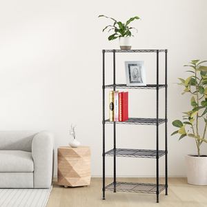 Hight Quietly Height Adjustable Metal <strong>Shelving</strong> 3/4/5 Tier Wire <strong>Shelving</strong> Unit for <strong>Kitchen</strong> - Product Image 3