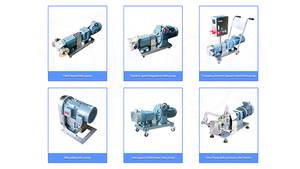 Điện nhớt tri-thùy tích cực bơm chuyển động cơ chất tẩy rửa 4-loại nước sốt nhỏ xi-rô dán sữa Thùy quay máy bơm - Product Image 6