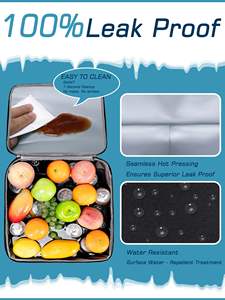 Sac isotherme ultra-léger et étanche avec conservation de la glace pendant 12 heures - Sac isotherme polyvalent pour les voyages, le camping, les pique-niques et la vie quotidienne - Product Image 4