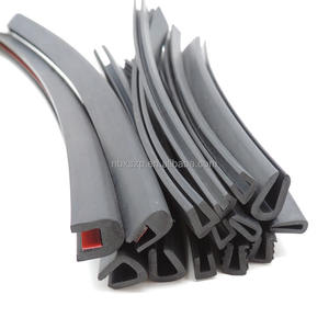 U形ガラスアルミニウム窓シール、ガラスゴムガスケット - Product Image 1