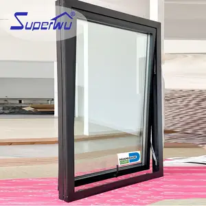 NOA NFRC Hurricane Proof Impact Windows Low Cost Living Home Movable House Easy Installation Aluminum Window