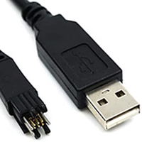 Câble Série USB vers TC2030 FTDI-TTL-232R-3V3 pour Ordinateur avec Gaine TPE/PVC et Garantie de 12 Mois