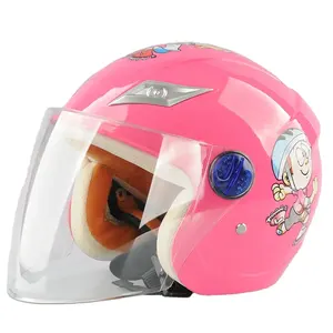 Hot Verkoop Kinderen Half Gezicht Helm Kids Helm En Jongen Motorhelm