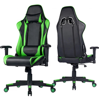 Corée du sud Europe vente PRO SÉRIE GT002-GREEN chaise De Jeu oyuncu koltuu chaise bureau recaro sièges de bureau vert sillas gamer