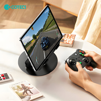 COTECi-Supports universels pliables en acier au carbone pour bureau de jeu, support rotatif à double axe et stabilité pour ordinateur portable