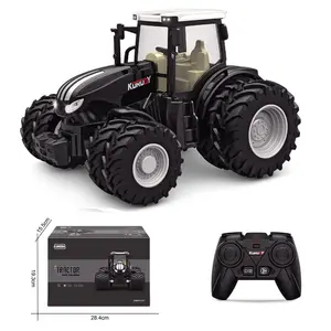 Hot selling RC Farm Tractor Vehicle RC Diecast Crane Truck Toys For Children