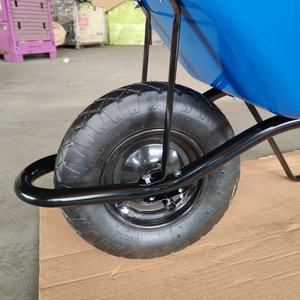 भारी शुल्क धातु निर्माण प्लांटर्स 80 एल अनुकूलित व्हीलबैरो के साथ अनुकूलित व्हीलबैरो के साथ उद्यान के उपयोग के लिए 5 फीट व्हील बैरो - Product Image 2