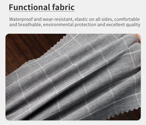 시드니 스피닝 경량 4 면 쉬폰 패브릭 폭탄 소녀용 일반 염색 패턴 재고 품목으로 속건 통기성 - Product Image 3