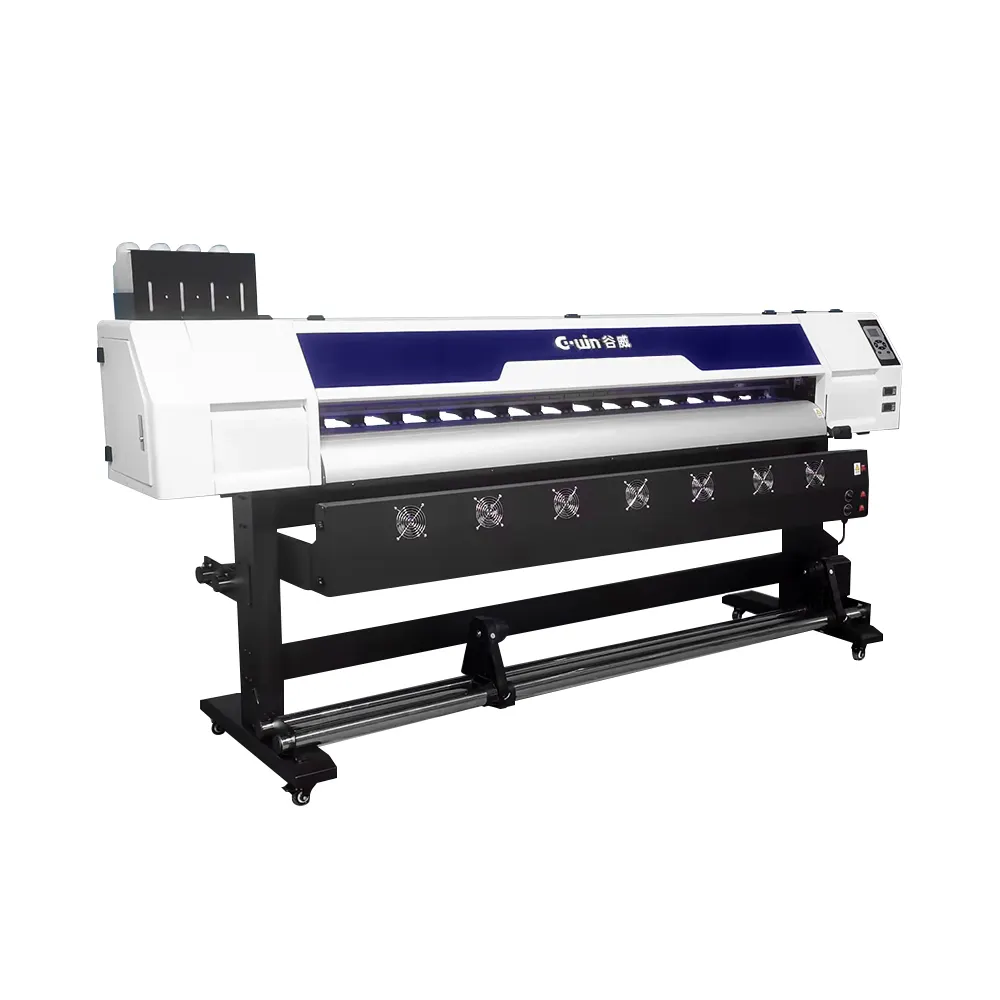 1.8M 6 Voet Groot Formaat Printer Voor Eco Solvent Banner Stickers Drukmachine 1440Dpi Xp600 Head Wide Flex Banner Printer