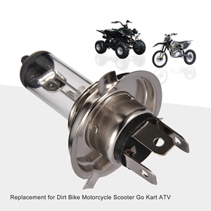 Goofit 12V 35W Xe Máy Sáng <span class=keywords><strong>Halogen</strong></span> đèn pha Bóng đèn thay thế cho xe tay ga ATV Xe đạp 2 cái/bộ - Product Image 5