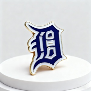 Broches de Béisbol Vintage Personalizados al por Mayor, Insignias de Metal Esmaltado, Artesanías Metálicas de Lujo para Fanáticos del Deporte - Product Image 5