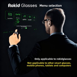 Accessori per <span class=keywords><strong>Occhiali</strong></span> Smart AI <span class=keywords><strong>con</strong></span> Controller Mouse Touch Screen, Teleprompter e Riproduzione Musicale Tramite Ricarica Type-C - Product Image 2