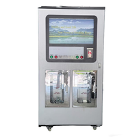 Distributeur d'eau entièrement automatique à double sortie, station d'eau purifiée en libre-service avec système de filtration RO