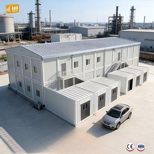 Casa Contenedor Prefabricada <span class=keywords><strong>de</strong></span> 2 Pisos, Oficina Portátil, Cabina Prefabricada, Espacio <span class=keywords><strong>de</strong></span> Trabajo Modular para Construcción - Product Image 3