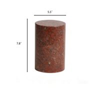 Urna de Cenizas de Mármol Natural de Alta Calidad, Monumento Funerario de Piedra Premium Estilo Europeo, Ataúd Conmemorativo para Adultos y Mascotas