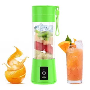 Multi-purpose Electric USB Portable Juicer Mini Mixer Blender and Smoothies Six Blades Great for Mixing Portable Blender Machine