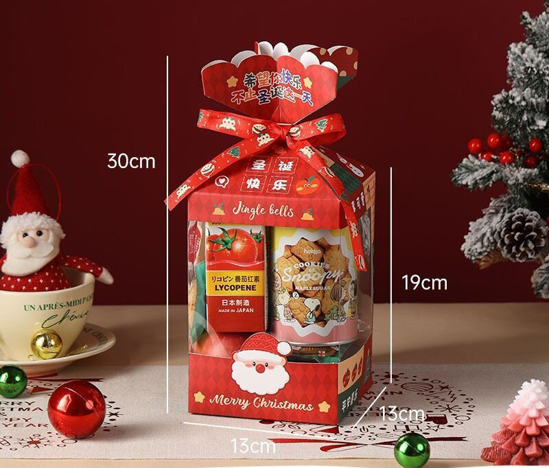 Cintas navideñas variadas, tamaño pequeño, 5 unidades.